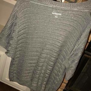 Gray Sparkle Sweater